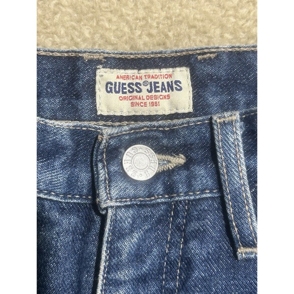 Vintage Guess High-Waisted Tapered Mom‎  Jeans Style AST050 Size 29 Mexico Made - Picture 4 of 8